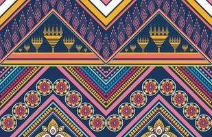 ethnic pattern design for clothes vector