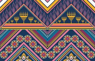 ethnic pattern design for clothes vector