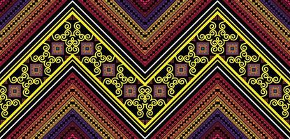 ethnic pattern design for clothes vector
