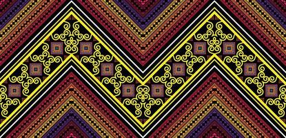 ethnic pattern design for clothes vector