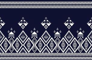 ethnic pattern design for clothes vector