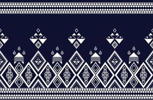 ethnic pattern design for clothes vector