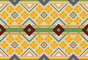 ethnic pattern design for clothes vector