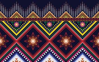ethnic pattern design for clothes vector
