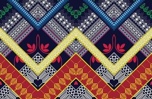 ethnic pattern design for clothes vector