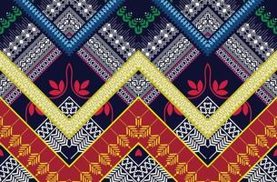 ethnic pattern design for clothes vector