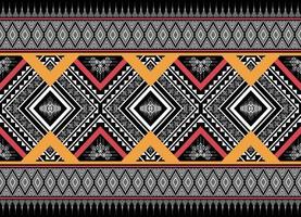 ethnic pattern design for clothes vector