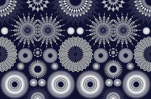 ethnic pattern design for clothes vector