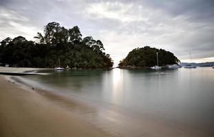 Golden Sand Beach New Zealand photo
