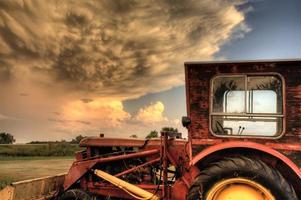 nubes de tormenta saskatchewan foto