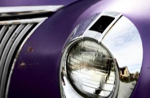 Antique Car Headlight photo