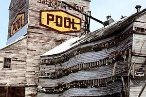 Delapitated Grain Elevator photo