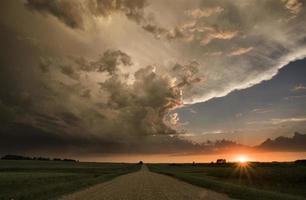 nubes de tormenta canadá foto