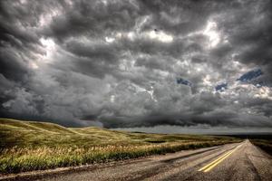 nubes de tormenta saskatchewan foto