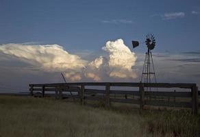 Old Fashioned Wind Mill photo