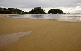 Golden Sand Beach New Zealand photo