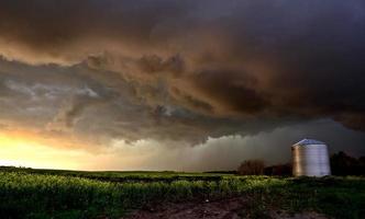 nubes de tormenta canadá foto