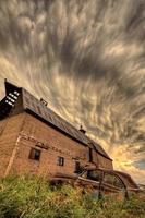 nubes de tormenta saskatchewan foto