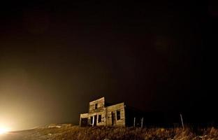 Night Picture Ghost Town photo