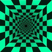 Abstract Checkered Background With Squares vector