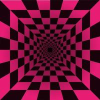 Abstract Checkered Background With Squares vector