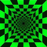 Abstract Checkered Background With Squares vector