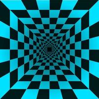 Abstract Checkered Background With Squares vector