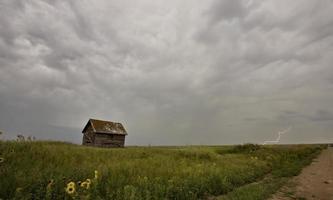 nubes de tormenta saskatchewan foto