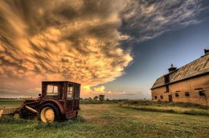 nubes de tormenta saskatchewan foto