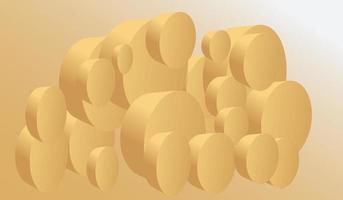 Gold abstract background. Simple vector design.