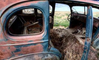 Abandoned Vehicle Prairie photo