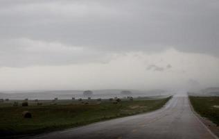 nubes de tormenta saskatchewan foto