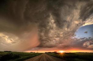 nubes de tormenta canadá foto