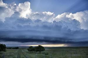 nubes de tormenta saskatchewan foto