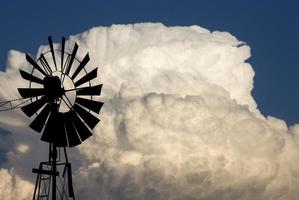 Old Fashioned Wind Mill photo