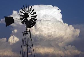 Old Fashioned Wind Mill photo