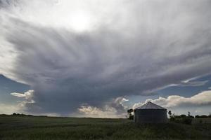 nubes de tormenta saskatchewan foto