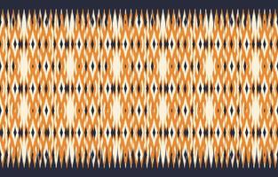 Ikat ethnic abstract beautiful art. Ikat seamless pattern in tribal, folk embroidery, Mexican style. Aztec geometric art ornament print. Design for carpet, wallpaper, clothing, wrapping. vector