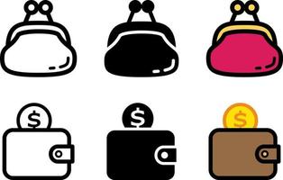 Wallet Icon Vector EPS 10