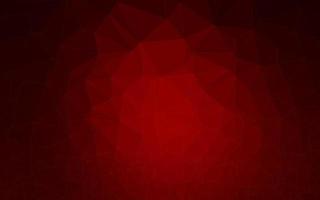 Light Red vector abstract polygonal cover.