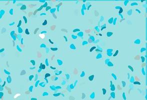 Light BLUE vector texture with random forms.