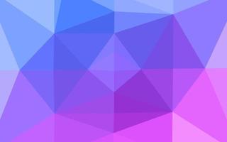 Light Pink, Blue vector polygonal pattern.