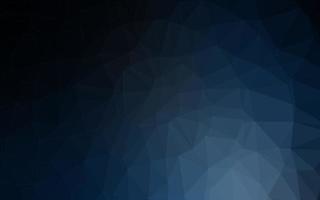 diseño abstracto de polígono de vector azul oscuro.