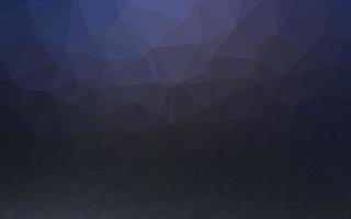 Dark BLUE vector abstract polygonal layout.