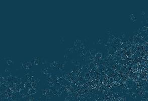 Light BLUE vector template with circles.