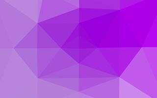 Light Purple vector triangle mosaic texture.