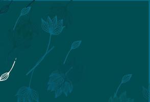Light BLUE vector hand painted pattern.