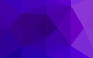 Light Purple vector polygon abstract background.