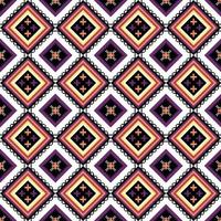 Colorful Geometric ethnic oriental pattern traditional Design for background,carpet,wallpaper,clothing,wrapping,Batik,fabric, vector illustration embroidery style