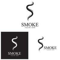 Smoke steam icon logo illustration isolated on white background Aroma vaporize icons. Smells vector line icon  hot aroma  stink or cooking steam symbols  smelling or vapor